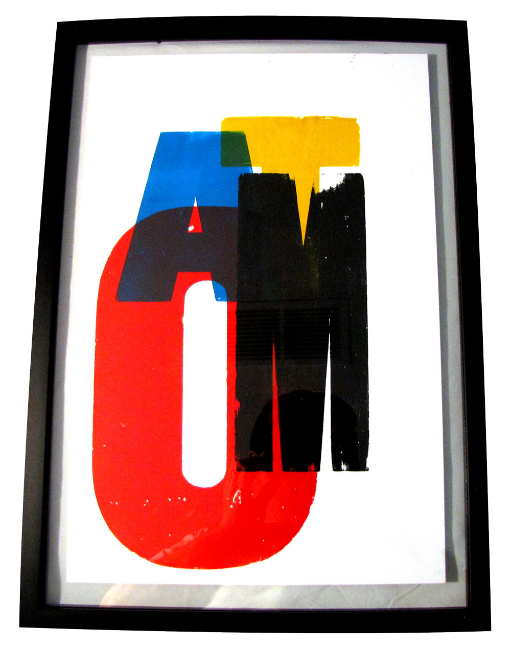 atom groom letterpress sample