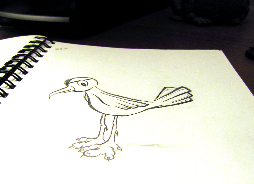 atom groom sketch sample